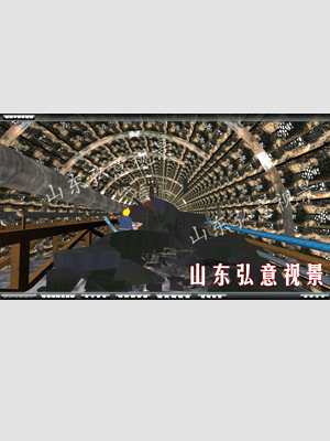 冒顶事故VR救援演练评测软件